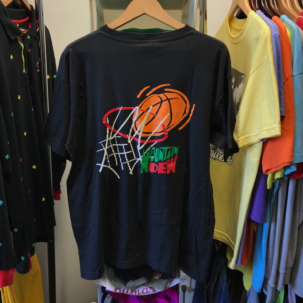Vintage Mountain Dew Basketball Tee